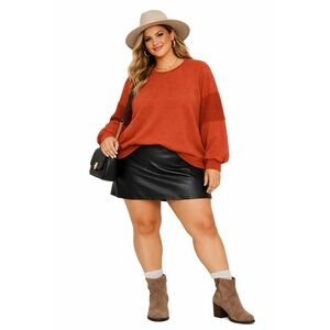 MADEWELL Burnt Orange Pullover Crewneck Sweatshirt